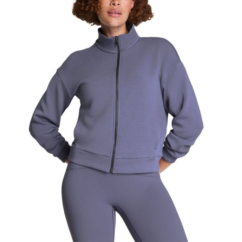 Spanx® Womens  Brushed Full Zip Jacket